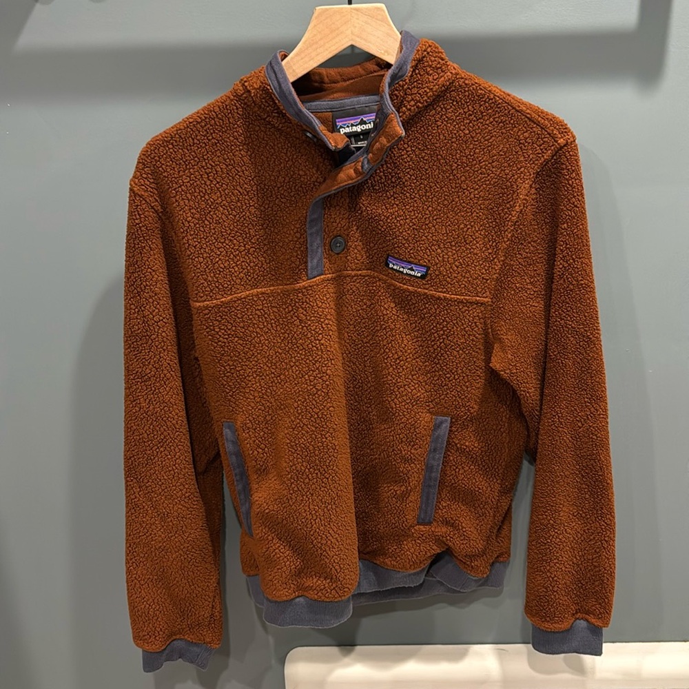 Patagonia Shearling Button Fleece Pullover